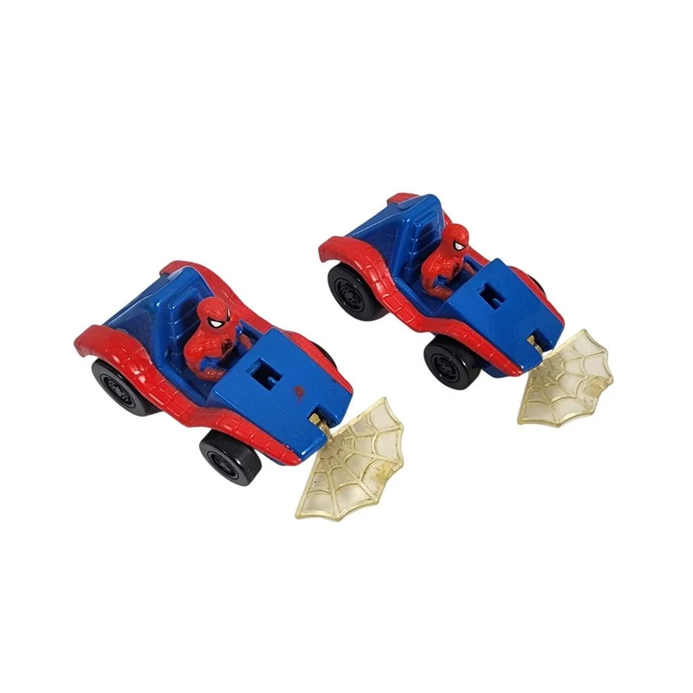 Spider Man Toy Car Marvel‎ Spider-Man Web Car McDonalds Happy Meal Toy 1996